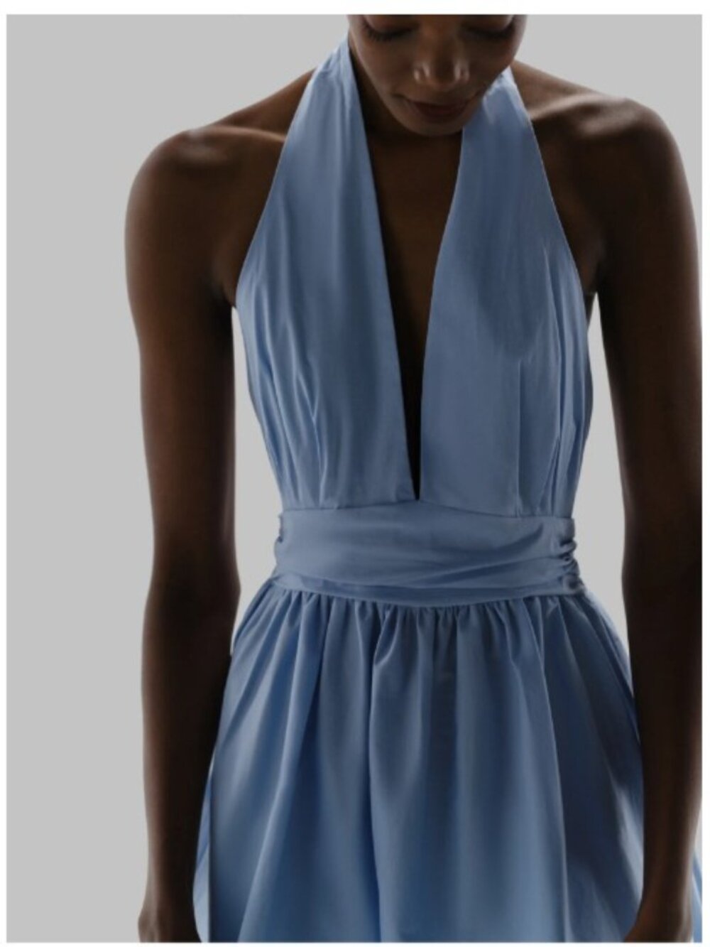 Baobab agustina maxi dress light blue - Picture 4 of 8